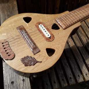 built from reclaimed timber